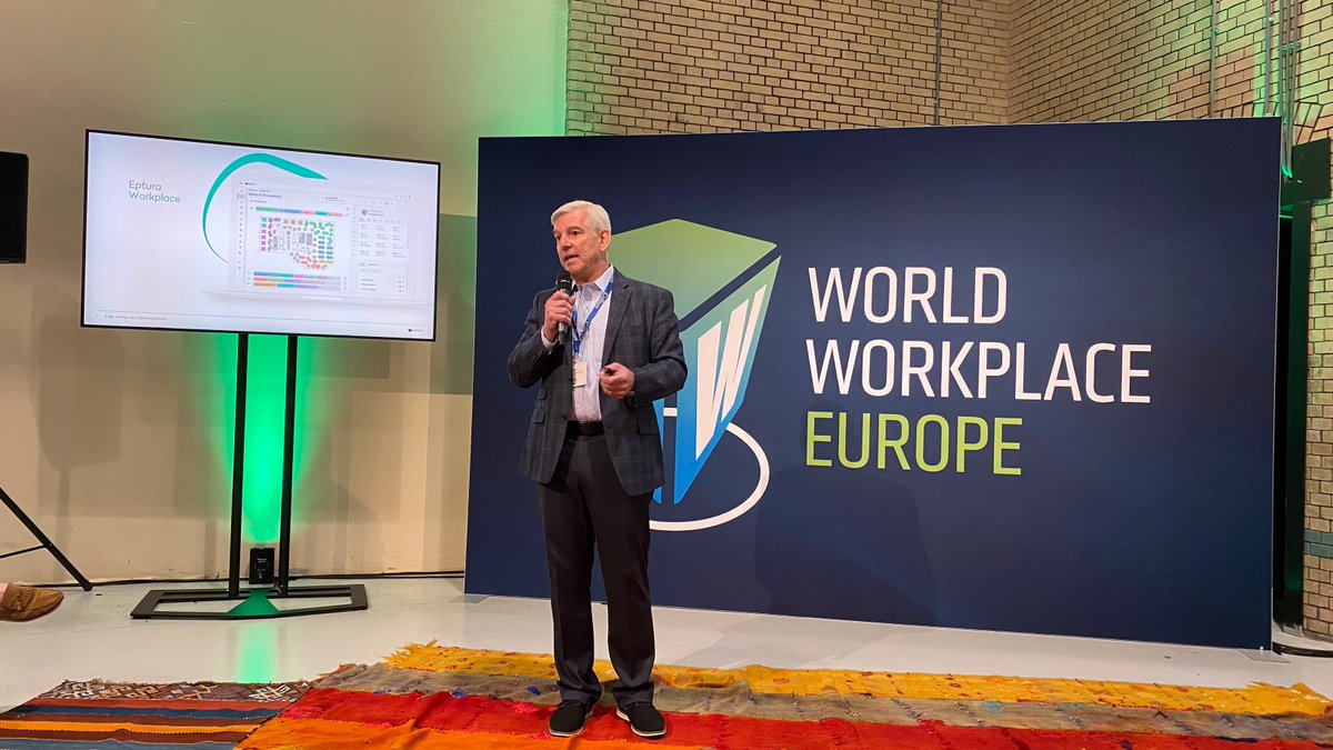 Epturawork's tweet photo. Rotterdam, Netherlands: #WorldWorkplaceEurope ’23📍

Join us for tomorrow’s roundtable on Trends and Predictions Shaping the Modern Workplace, and stop by the #Eptura booth to share your thoughts on the #FutureofWork.

#WorkTech @IFMA @EuroFM https://t.co/03JPO7ukUw