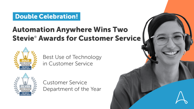 nancy_hauge's tweet photo. 🎉 Congratulations Team Anywhere! 🎉 @AutomationAnywh wins 2️⃣ Stevie® Awards for excelling in sales and customer service with #intelligentautomation! https://t.co/qt3lNiVsrF https://t.co/DPT0kgjx9Z