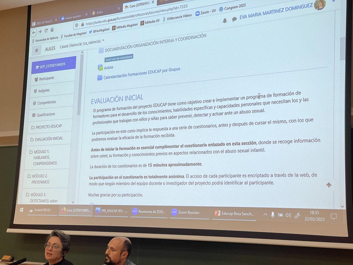 CERMICV's tweet photo. En la presentación de la GUÍA #EDUCAP @EducapProject ; donde el #MOVIMIENTOCERMICV hemos participado en su elaboración / https://t.co/8KjeJZxAeT https://t.co/fGBDMawtuh