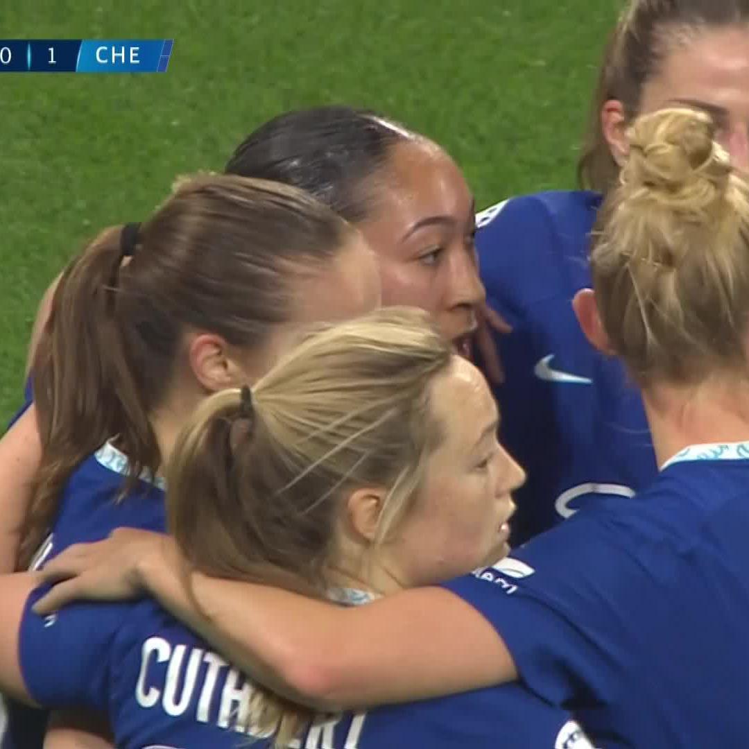 B/R Football on Twitter "Guro Reiten curls one in to give Chelsea the