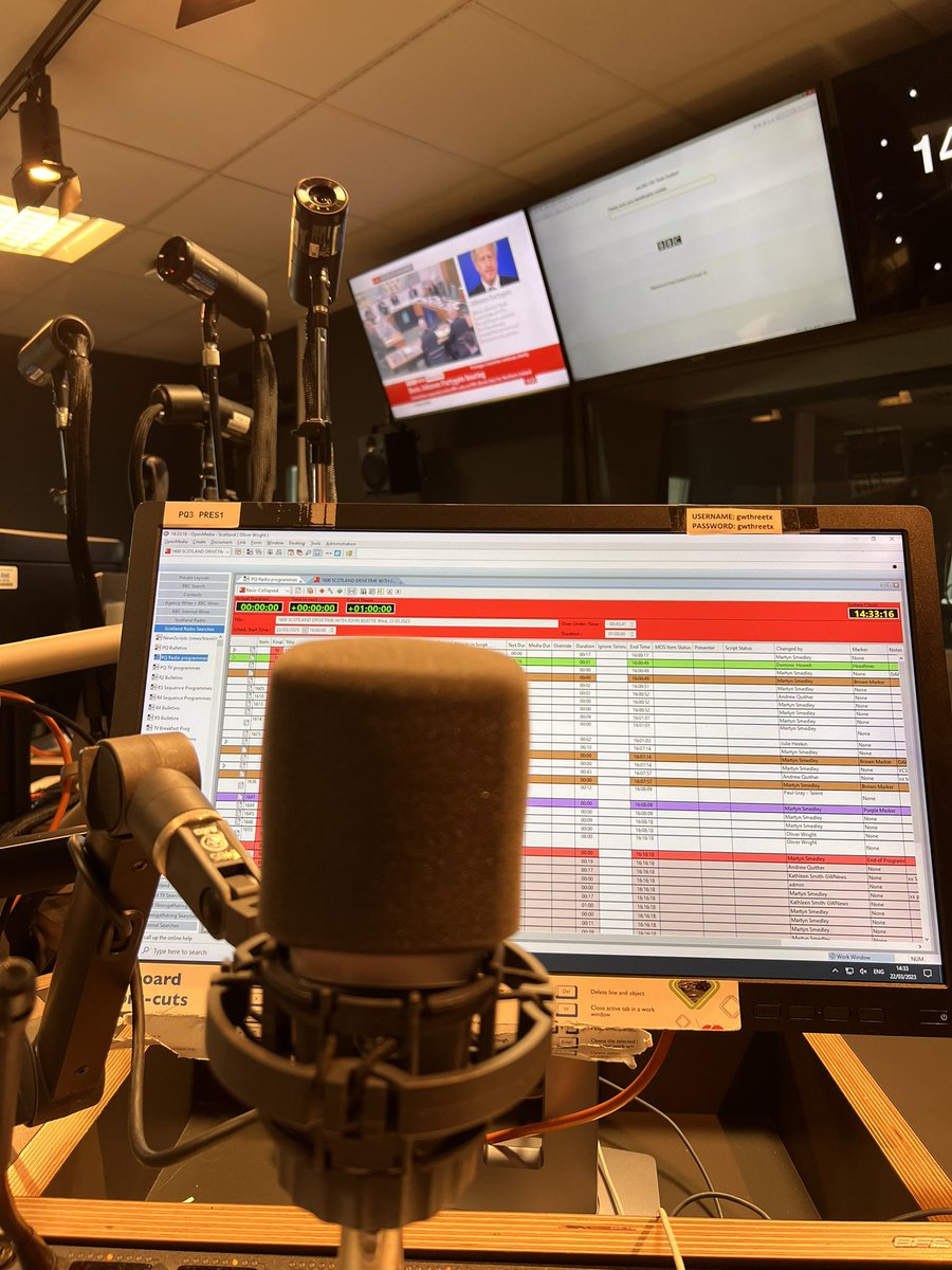 5 years ago I was offered a place to study Journalism at uni. Today, I’m reading the news on Radio Scotland.