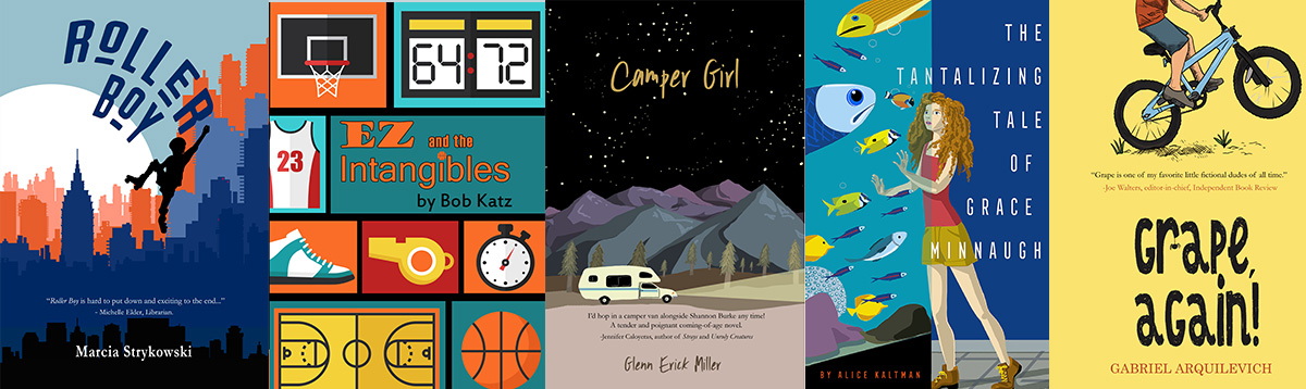 Check out these books about new hobbies! Grape, Again!, Camper Girl, Roller Boy, EZ and the Intangibles & The Tantalizing Tale of Grace Minnaugh are all showcased on @CBCBook’s #SpringIntoANewYou! cbcbooks.org/cbc-book-lists… #CBCShowcase #kidlit