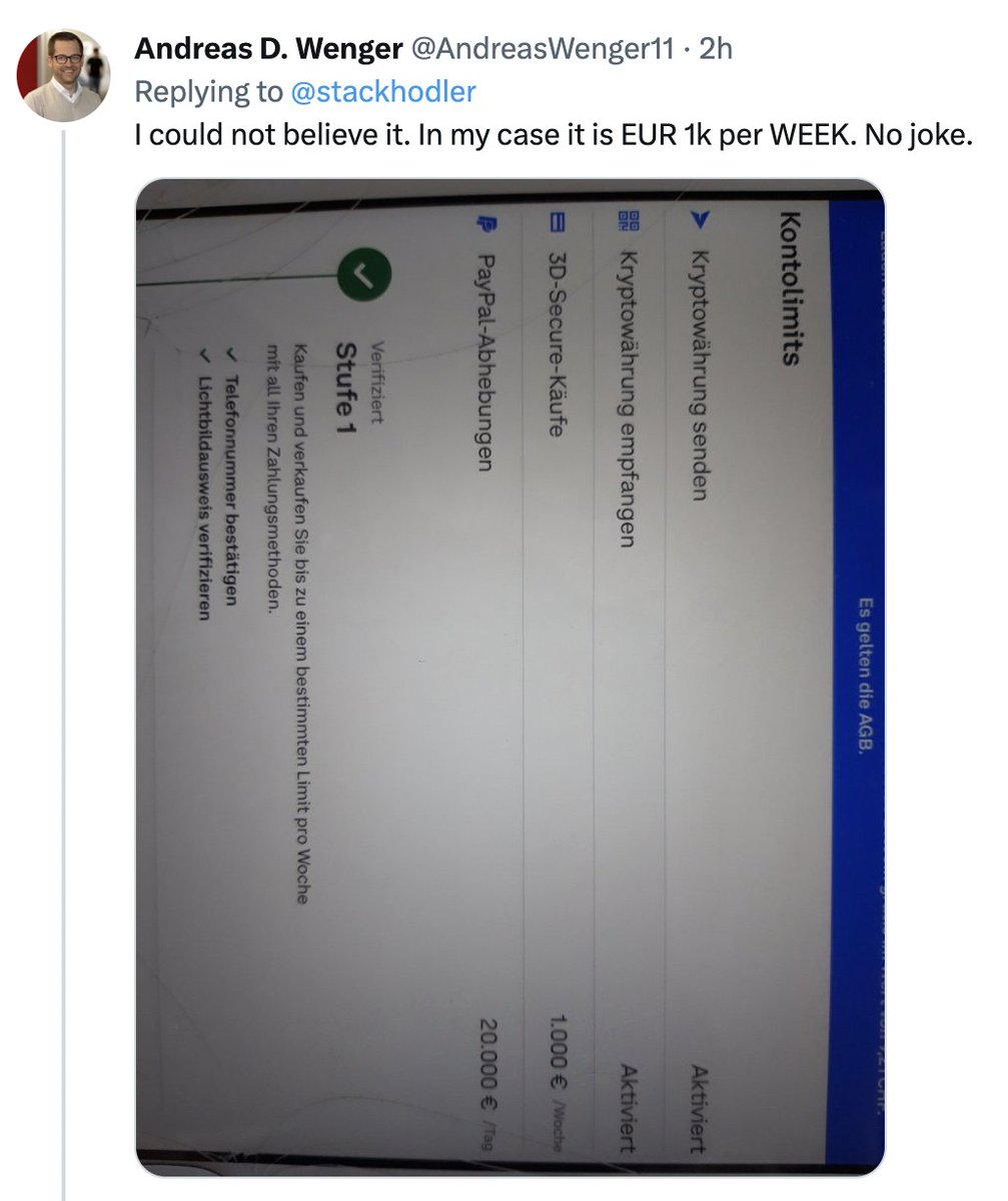 Lots of people reaching out to me letting me know their banks are suddenly limiting their #Bitcoin purchases.

The exits are closing.