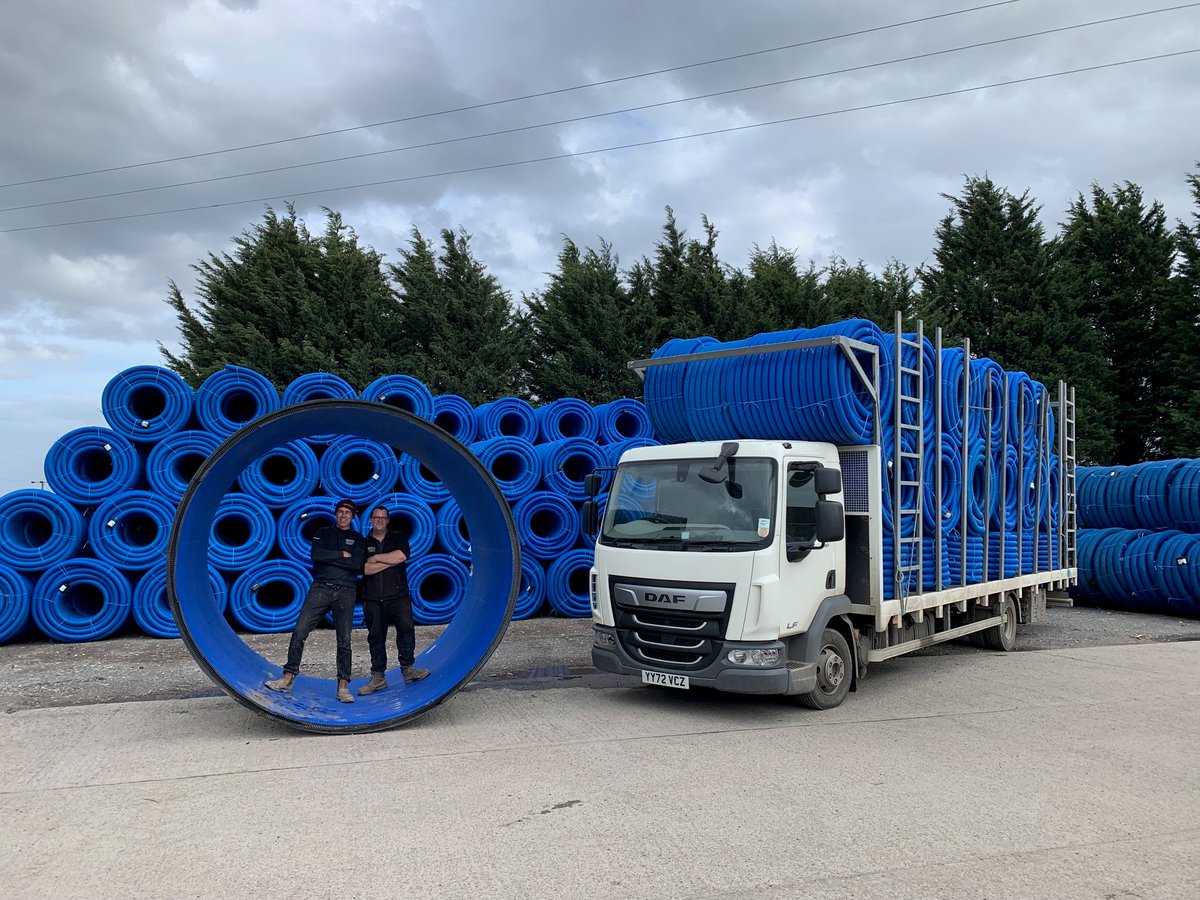 An impressive section of 2700mm diameter twinwall in the yard from <a href="/PolypipeCivilGU/">Polypipe Civils & Green Urbanisation</a> 

A full 6m length can hold more water than 11 x 3000 litre fire engines! 🚒🚒🚒🚒🚒🚒🚒🚒🚒🚒🚒

Or 230 fully filled baths 🛀🛀🛀🛀🛀🛀🛀🛀🛀🛀🛀🛀🛀🛀🛀🛀🛀🛀🛀🛀🛀🛀🛀🛀🛀🛀🛀🛀🛀🛀🛀🛀🛀🛀🛀