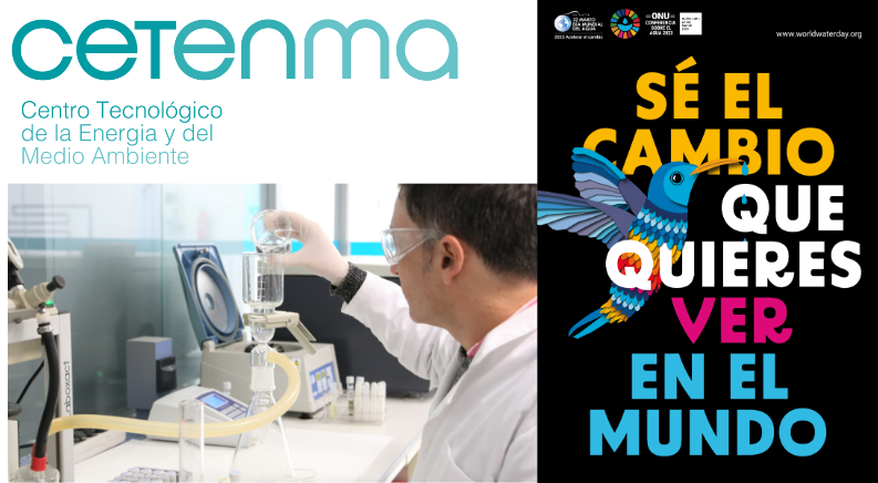 CETENMA's tweet photo. 🌍En el #DíaMundialDelAgua apostamos por #AcelerarElCambio a través de la I+D+i👩‍🔬👨‍🔬

✅Evaluamos tecnologías de tratamiento y reutilización de #aguasresiduales

#Acelerarelcambio
#WorldWaterDay https://t.co/GSqYJAZSHX