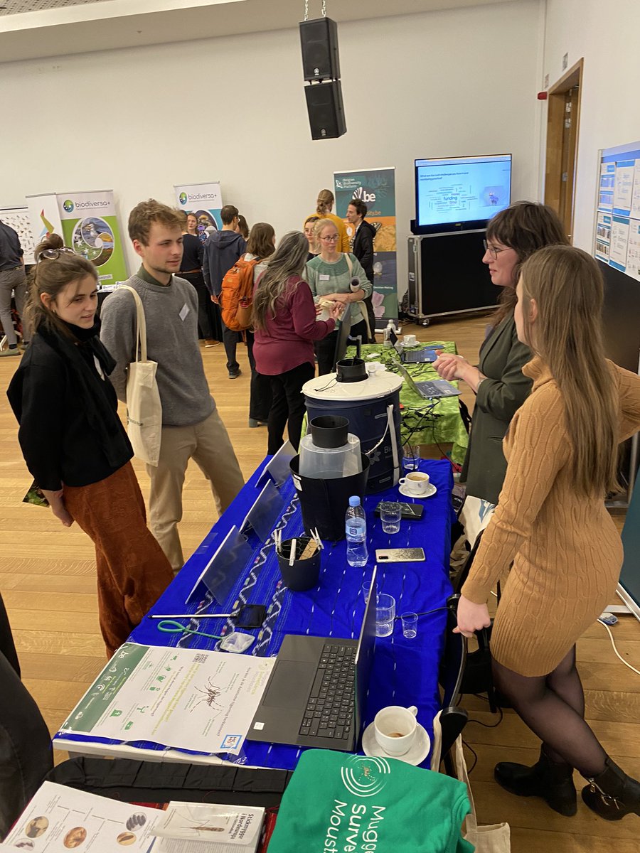 IDeblauwe's tweet photo. A successful day at the #BiodiversitySpringMarket! Promoting our website https://t.co/e43zppO2at and sensitising about the #tigermosquito.
@ITMantwerp @DiMoC11 @BiodiversaPlus https://t.co/395L784ILO