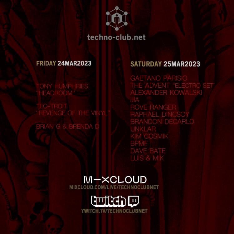djbrenda_d's tweet photo. 4/4 Fridays are back this week streaming on #twitch &amp; #mixcloud #SoulFoundationRecordings
&amp; #Technoclubnet
6pm-8pm (PST) 8pm-10pm (CST) 
Live from #LasVegas
Featuring DJs:
#BrendaD &amp; #BrianG aka #RubyAndTheFitz 
Streaming on:
https://t.co/pT43weT1rC
#underground #housemusic https://t.co/QE0G7TXHTc