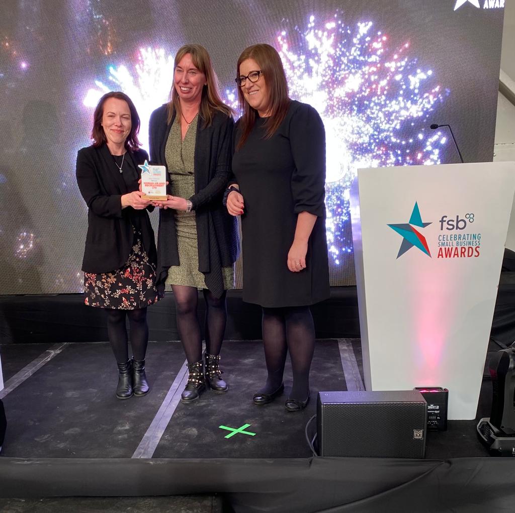 Congratulations to Nomad HR and Recruitment @NomadHrRecruit on winning the Community award in the West Midlands! #FSBawards