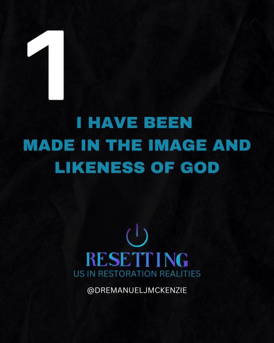 pccmiami's tweet photo. The Word says that we are made in the image and likeness of God. Therefore we’re declaring how God sees us. 

Watch the full message of Resetting Us In Restoration Realities, download our church app available in both the App and Google Play store. #WednesdayMotivation #pcc https://t.co/hPUH6Be4l8