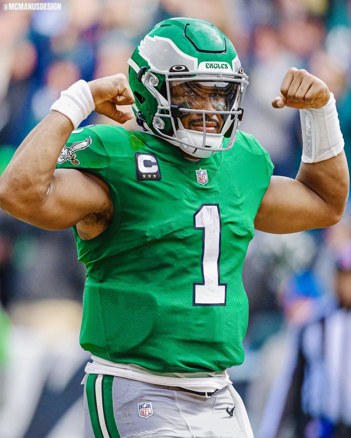 Eagles reveal 'Kelly Green' throwbacks for 2023 season -- and fans