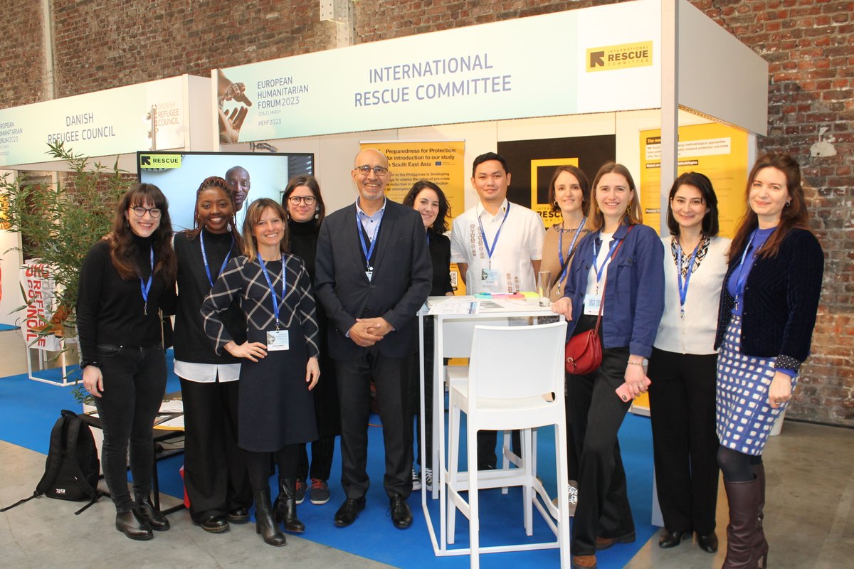As this year’s #EHF2023 concludes today in Brussels, we’d like to say a huge thank you to all participants and all our IRC staff who attended - especially those who travelled across the globe to attend the forum and help shape the future of humanitarian action.