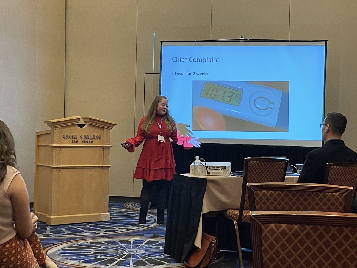 So proud of intern <a href="/mle2md/">Emily Goins</a> as she kicks off her CPC presentation <a href="/CORD_EM/">CORD</a>