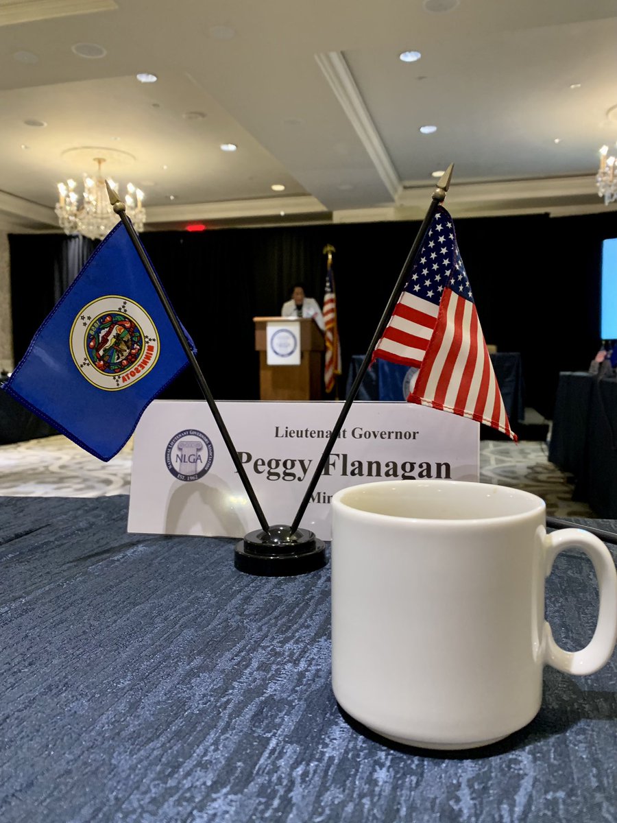 LtGovFlanagan's tweet photo. As we continue working to make Minnesota the best state in the country for kids, I’m proud to meet with my fellow lieutenant governors and seconds-in-command from across the country to discuss our top priorities. #NLGA https://t.co/26DkgFageN