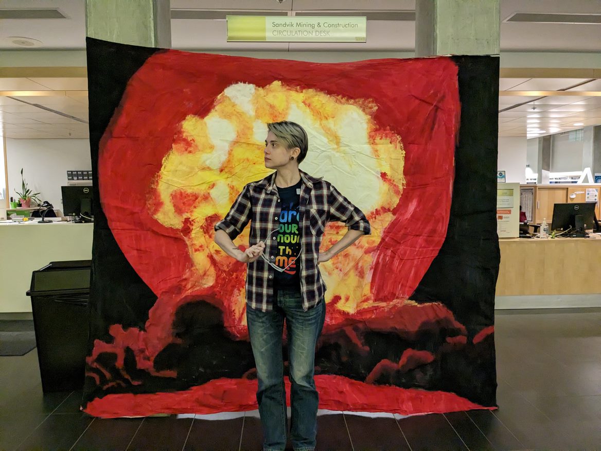 Library4NUCC's tweet photo. Ready for a fun &amp; productive night? 
Join us for Carpe Noctem and check out the new Selfie Station or hang out with one of the Therapy Dogs.
#OpenToMidnight #CarpeNoctem #TherapyDogs #SelfieStation #Time4Fun #StudyTime https://t.co/sWnIpTO9im