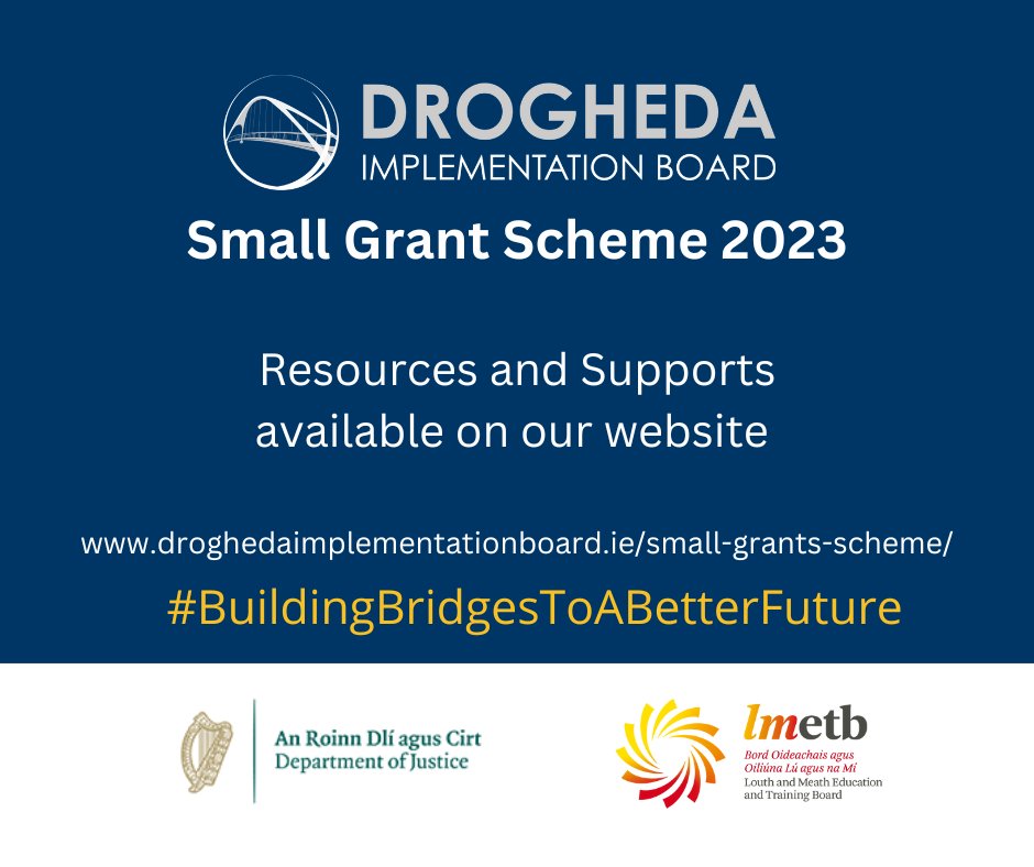 Our #SmallGrants fund is currently open to applications. Resources available on our website at bit.ly/DIBsmallgrants include:
👍Grant application form
👍Application form guidance notes
👍Frequently Asked Questions doc
👍Information video
#buildingbridgestoabetterfuture
