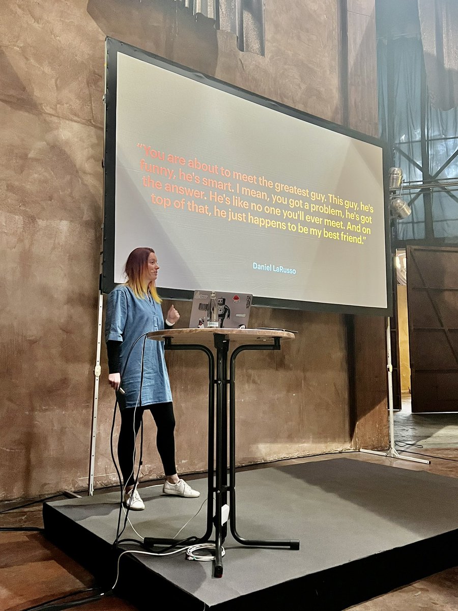 Wonderful talk about mentoring by <a href="/KellyJille86/">Kelly Jille 🇺🇦</a> <a href="/JavaLandConf/">JavaLandConf</a>