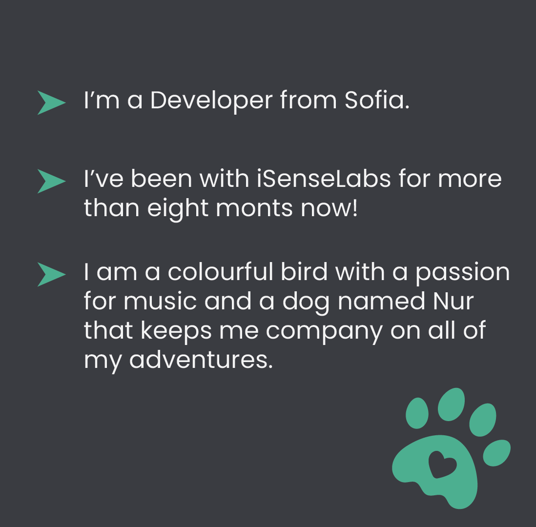Come and meet Yasmin - our wonderful Dev with a passion for music and adventures. Also, if you have spied the adorable dog on our feed, you have her to thank.😉🐶
#meettheteam