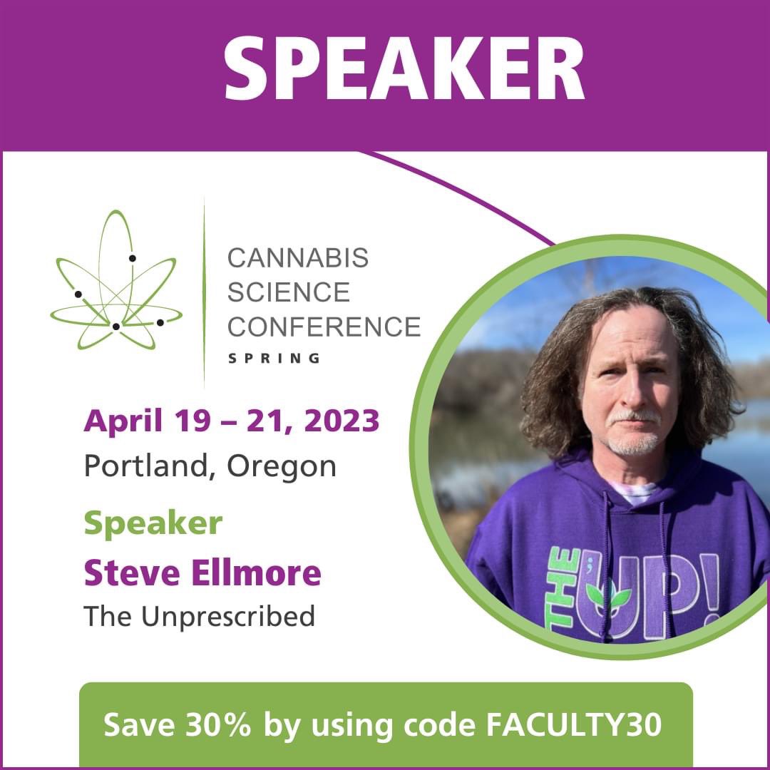 Join me 4/20-4/21 at <a href="/CannaSciCon/">Cannabis Science Conference</a>, the industry’s premier science event, focusing on analytical science, medical cannabis, cultivation, and psychedelics. Attending the event opens you up to world-class education and stellar networking.
#Sponsored #CannaSciCon #CSCSpring