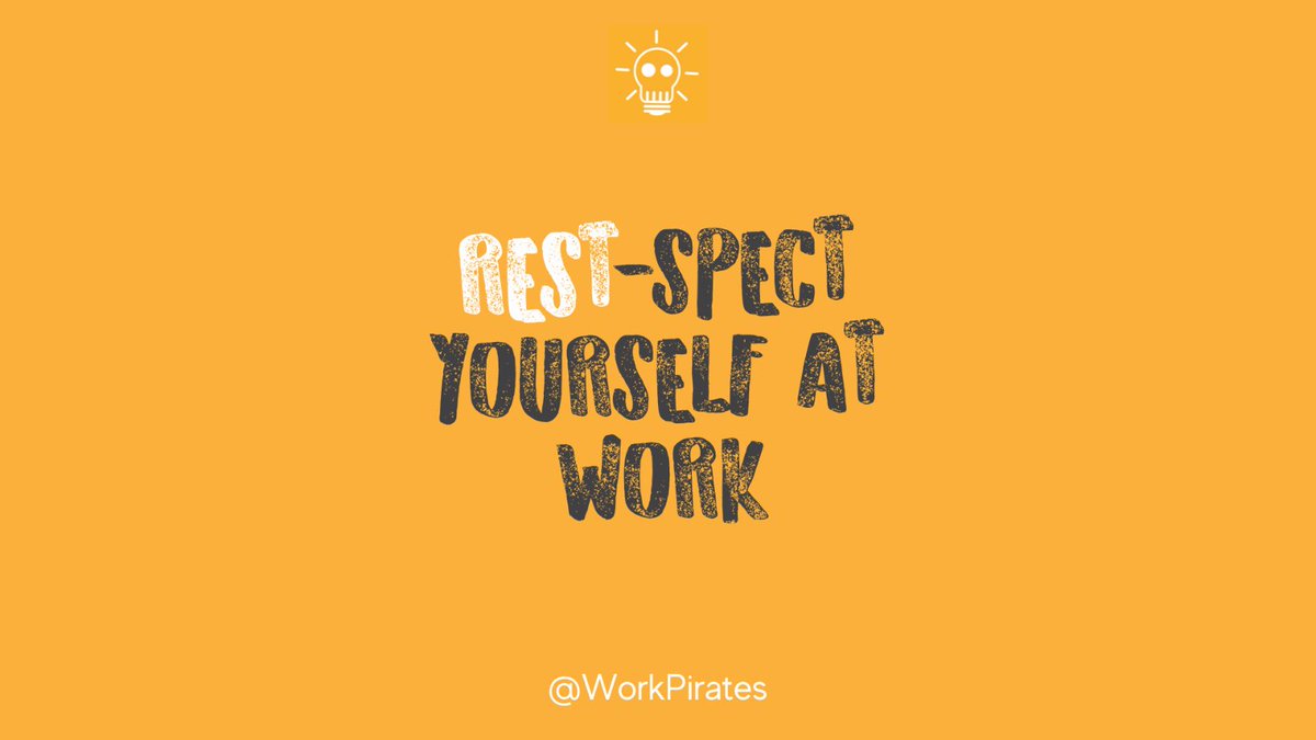 REST. You need it. If you’re struggling to ensure a life/work balance then maybe you need to help of Work Pirates. 

Neurodivergent-friendly career, strengths and leadership coaching 🙌🏴‍☠️

Book your free 15-minute discovery call now: bit.ly/WP-chat

#Coaching
