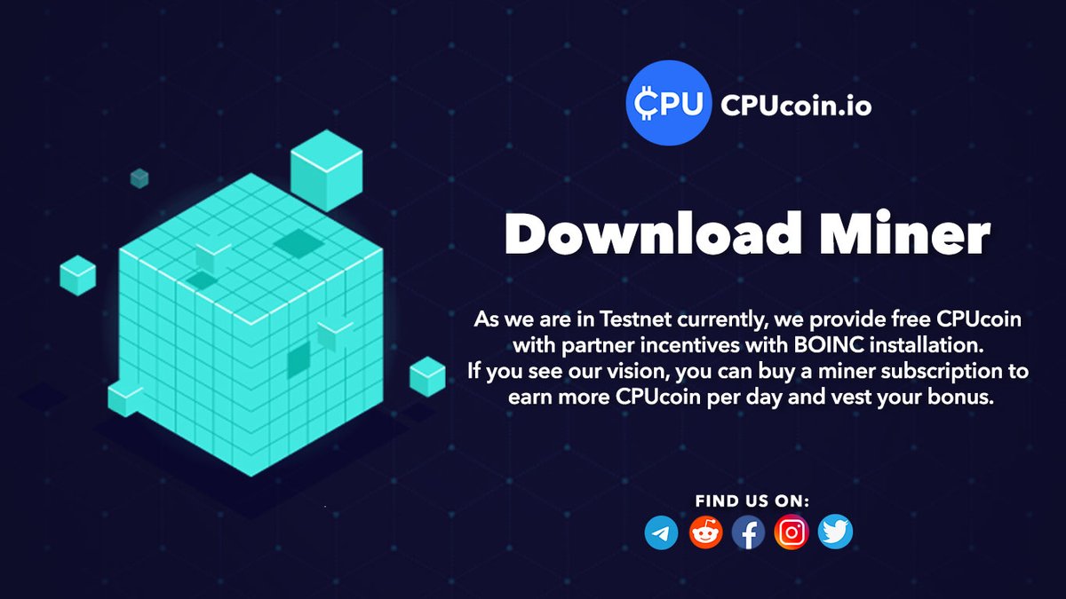 CPUcoin tweet media