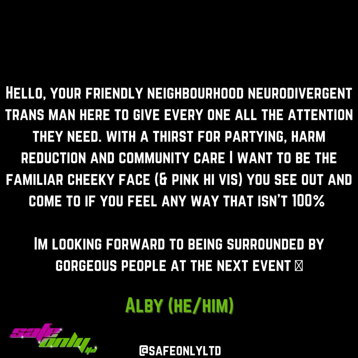 Safe Only Ltd tweet media