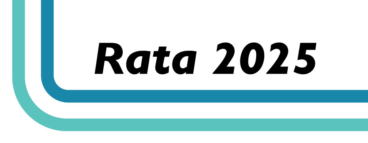 Rata-seminaarit jatkuvat. Rata 2025 järjestetään Tampere-talossa 11.-12.2.2025. Käy sivuilla   rataevent.fi ja lue lisää.