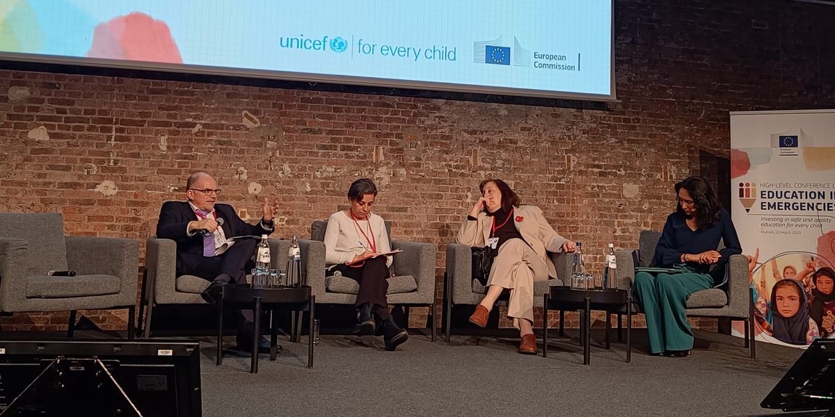 Today the @ICRC participated in the #EU #EiEConference The law is clear: ▶️#IHL protects the continuation of education in armed conflict. ▶️Education cannot wait until after wars have ended. #ProtectEducation #EducationNoMatterWhat