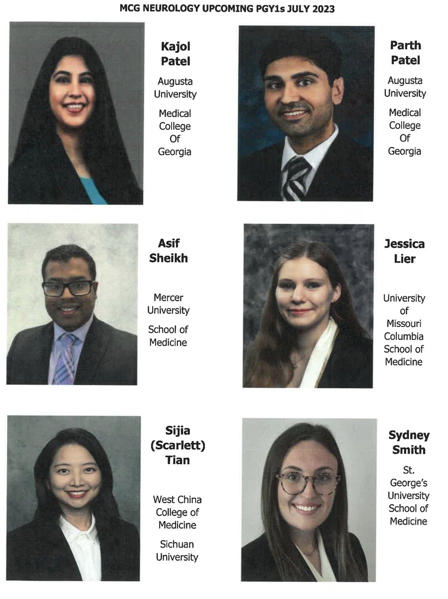 Congratulations to our new interns from this match cycle!  We had a very successful match, we filled all 6 spots by 37 on our list. That was an amazing feat!

We look forward to welcoming you!