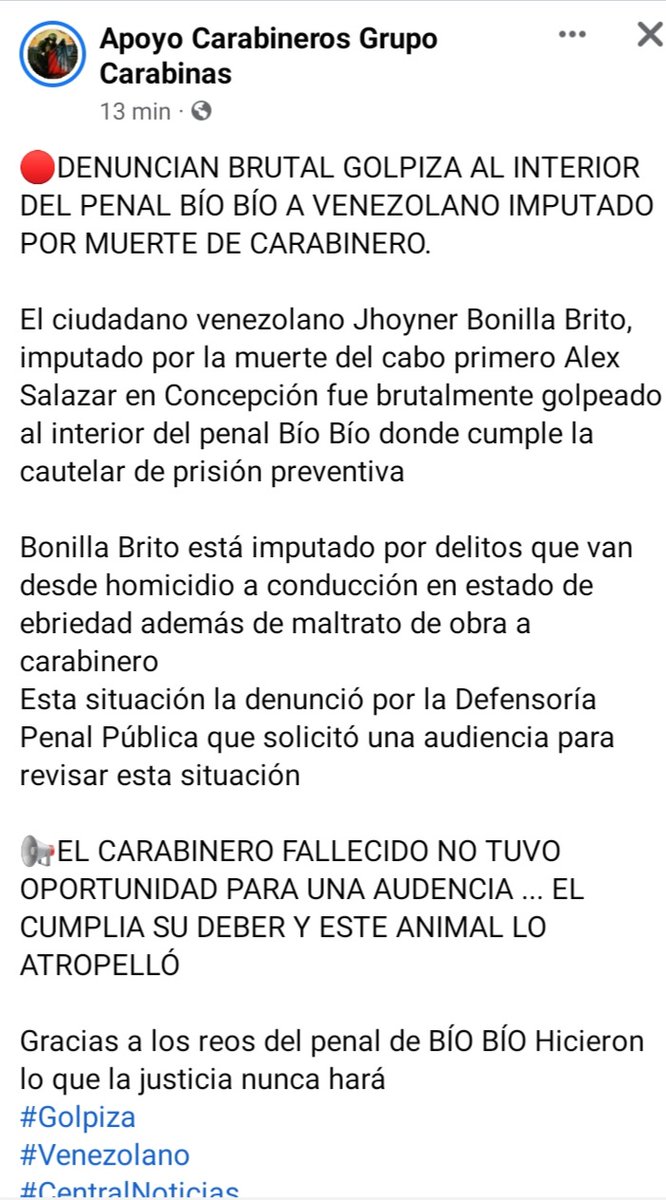 Aragarev's tweet photo. @vivirechaza2 @GabrielBoric @Carolina_Toha @Carabdechile https://t.co/3f034Kziee