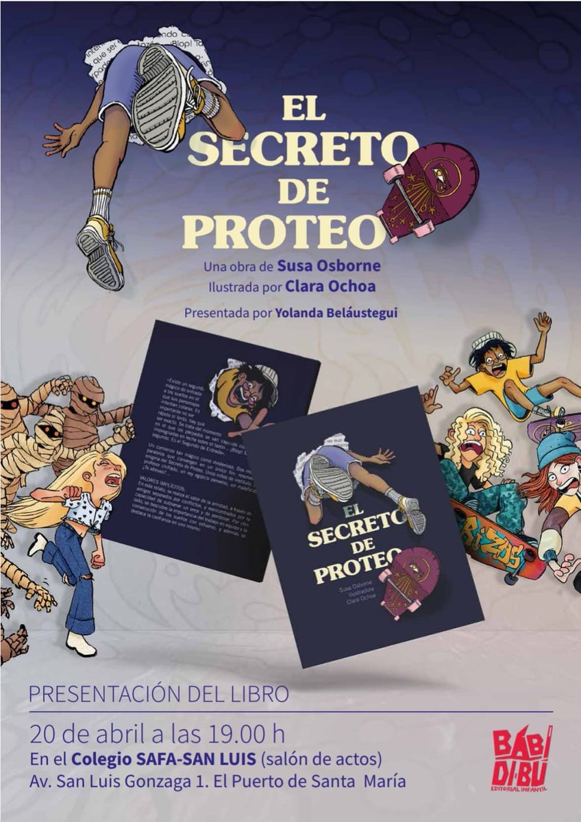 SusaOsborne's tweet photo. Hola, gente querida. Os invito a la presentación de mi segundo libro, El secreto de Proteo. Me encantará compartir con vosotros este día tan esperado. https://t.co/jL9rIGakTS