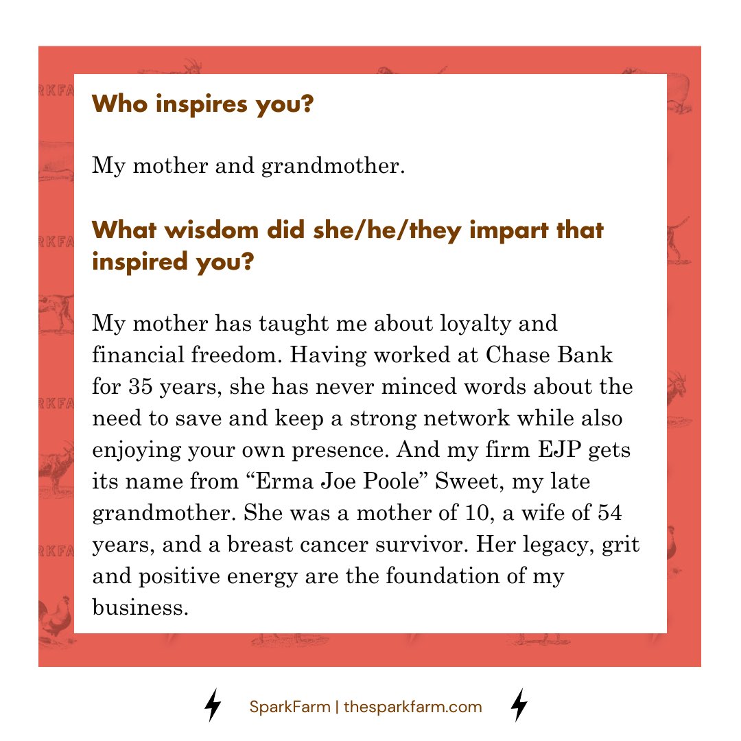 Today we recognize Ayona Anderson’s passionate commitment to her values and dedication to making a positive impact in the #PR industry. Her innovative work through <a href="/ejpmarketingco/">Ayona Anderson</a> makes her a #rolemodel for women entrepreneurs everywhere.
