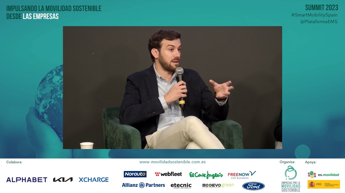 José Luis Vázquez | @InquietoMoving “Se necesita cierta homogeneidad entre las Zonas de Bajas Emisiones, porque que exista tanta disparidad nos dificulta el trabajo a las empresas al no poder tener un conocimiento exhaustivo” #SmartMobilitySpain #SummitEMS2023