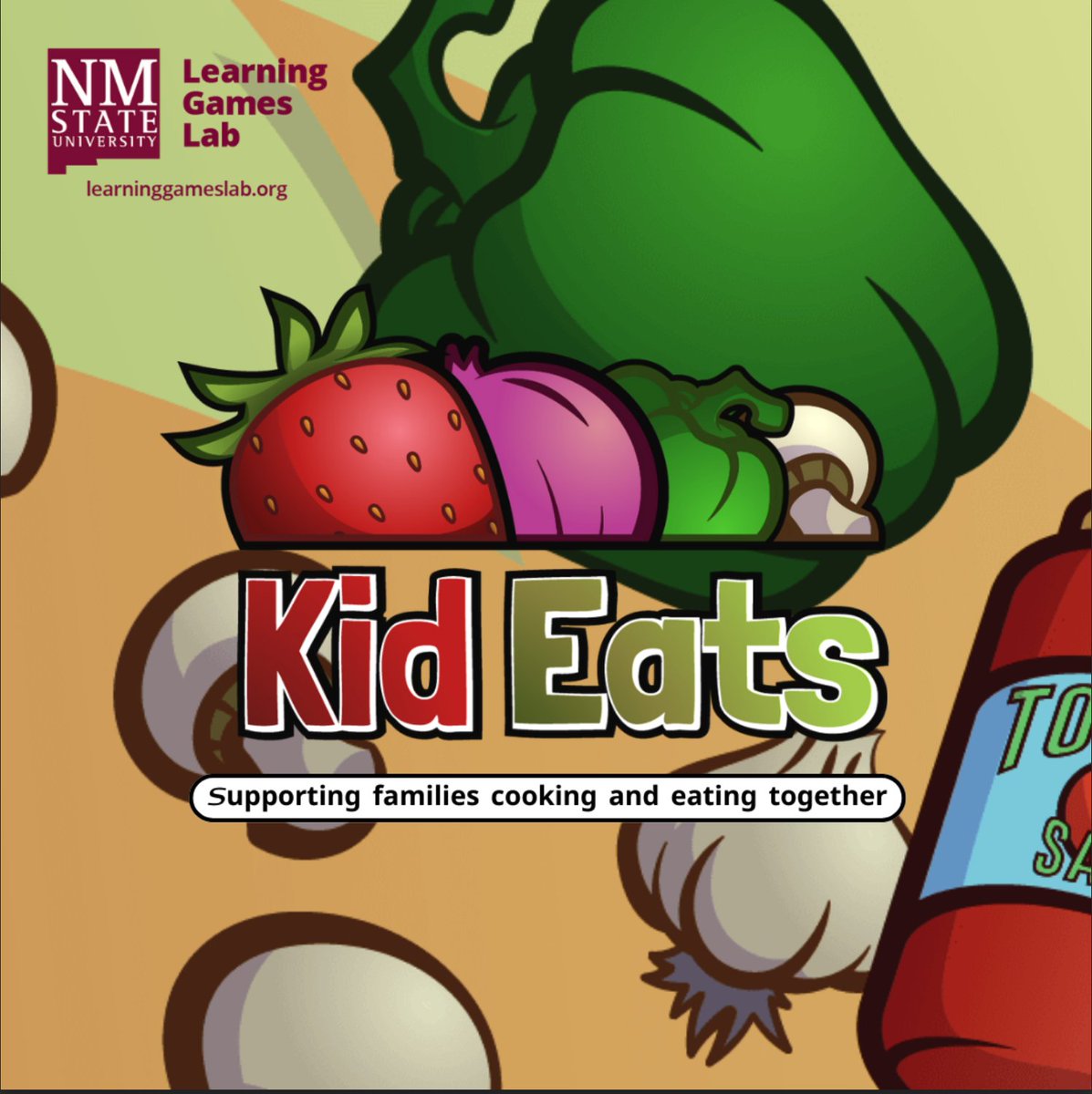 Kid Eats provides educational videos, healthy recipes, and a fun virtual kitchen experience on the iPad, suitable for youth in grades 3-6. 
#kids #games #kidgames #health #food #recipes kideatscooking.org