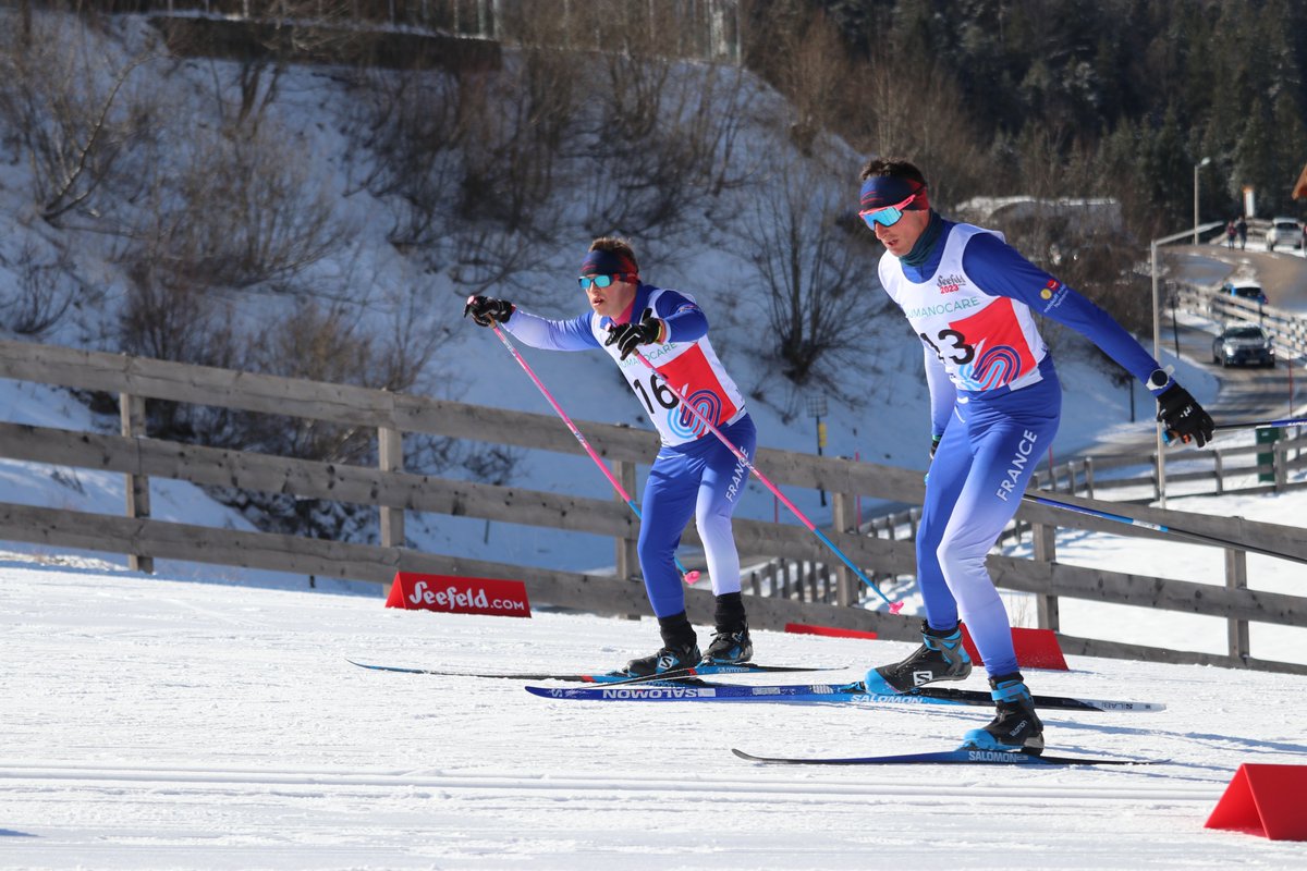 CDIsere's tweet photo. 🏅Félicitations à Clémént Comomby, l'athlète eybinois sort triple médaillé aux Championnats du monde #ParaSki nordique adapté VIRTUS.
🎿Il est  Champion du monde sur le 10km classique, 10km style libre et le sprint. 
#Bleushandisport #FFSA #skinordique https://t.co/MpnYcWJOer