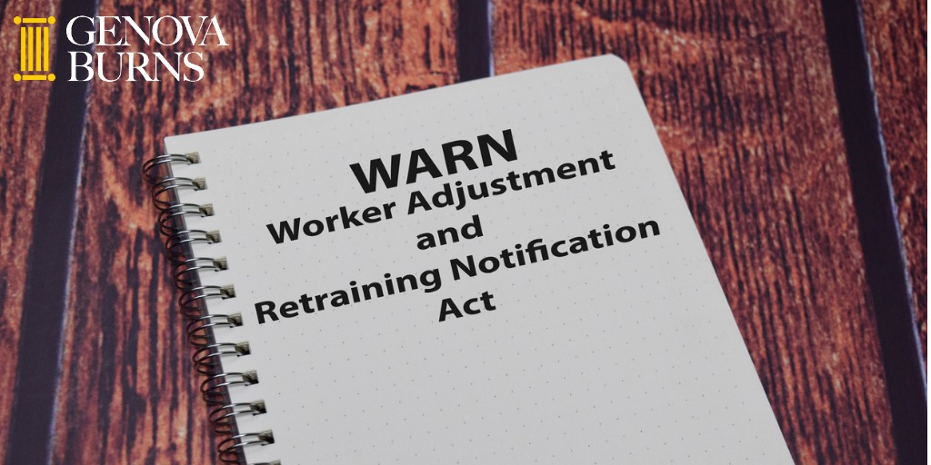 GenovaBurns's tweet photo. #GenovaBurns Partner & #EmploymentLaw & Litigation specialist #BrigetteNEaganEsq. to present "Expanded #WarnAct: What You Need to Know" panel at @NJStateBar's Spring Conference on March 27th.
#NowMoreThanEver #WARNAct #NJSBA #MassLayoffs https://t.co/01Loa6pc7a https://t.co/MLIF8VH9KG