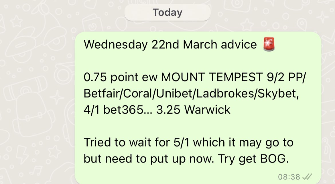 TAKracingadvice's tweet photo. MOUNT TEMPEST wins comfortably for members advised 9/2. On a decent spell to finish the month 💥 https://t.co/gJ1b3ZxoUH