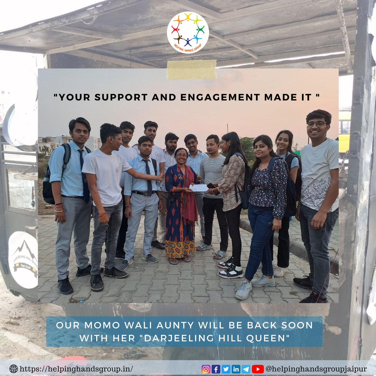 Helping Hands Group Jaipur tweet media