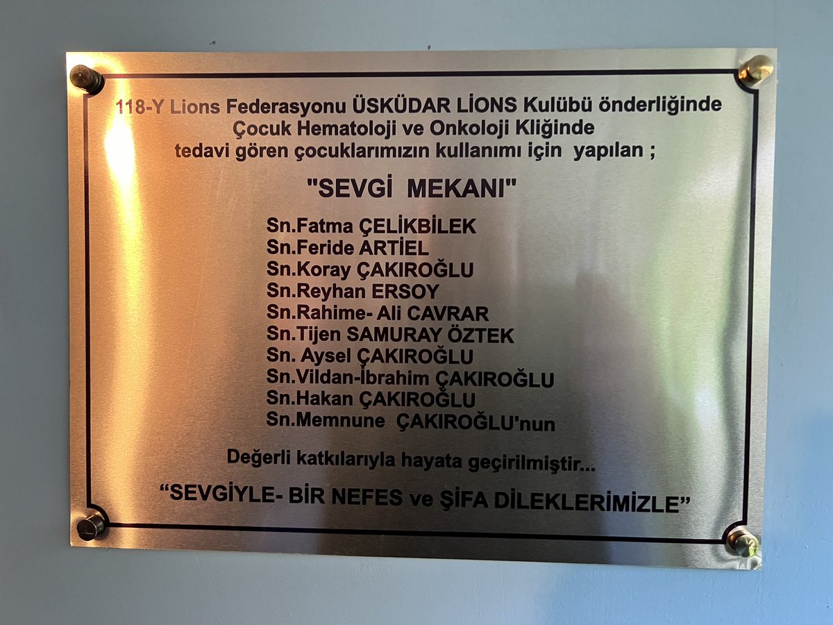 uskudar_lions's tweet photo. 3️⃣Bu hizmetin gerçekleşmesine fırsat veren başta Prof. Dr. Cemil Taşçıoğlu Şehir Hastanesi olmak üzere destek veren tüm dostlarımıza teşekkür ederiz. #weserve #lionsclubs #lionsturkiye #118ylions #118yleo #cemiltaşçıoğluşehirhastanesi #çocukkanseri #çocuksağlığı #childhoodcancer https://t.co/ZSw4qAqk49
