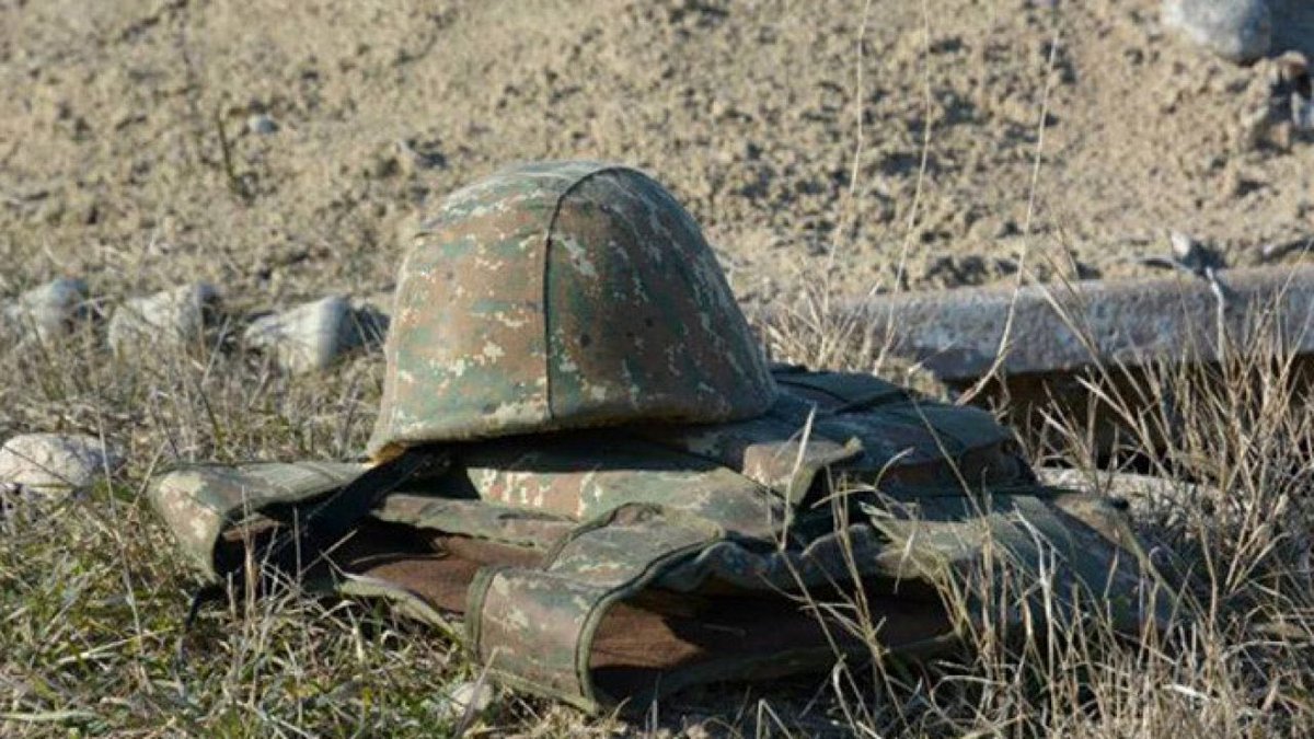 TheScarmind's tweet photo. #Armenian soldier killed by #Azerbaijani military near Yeraskh on the border with #Nakhijevan.

The peace and stability Criminal Aliyev brags about. https://t.co/xej3lYqNs9