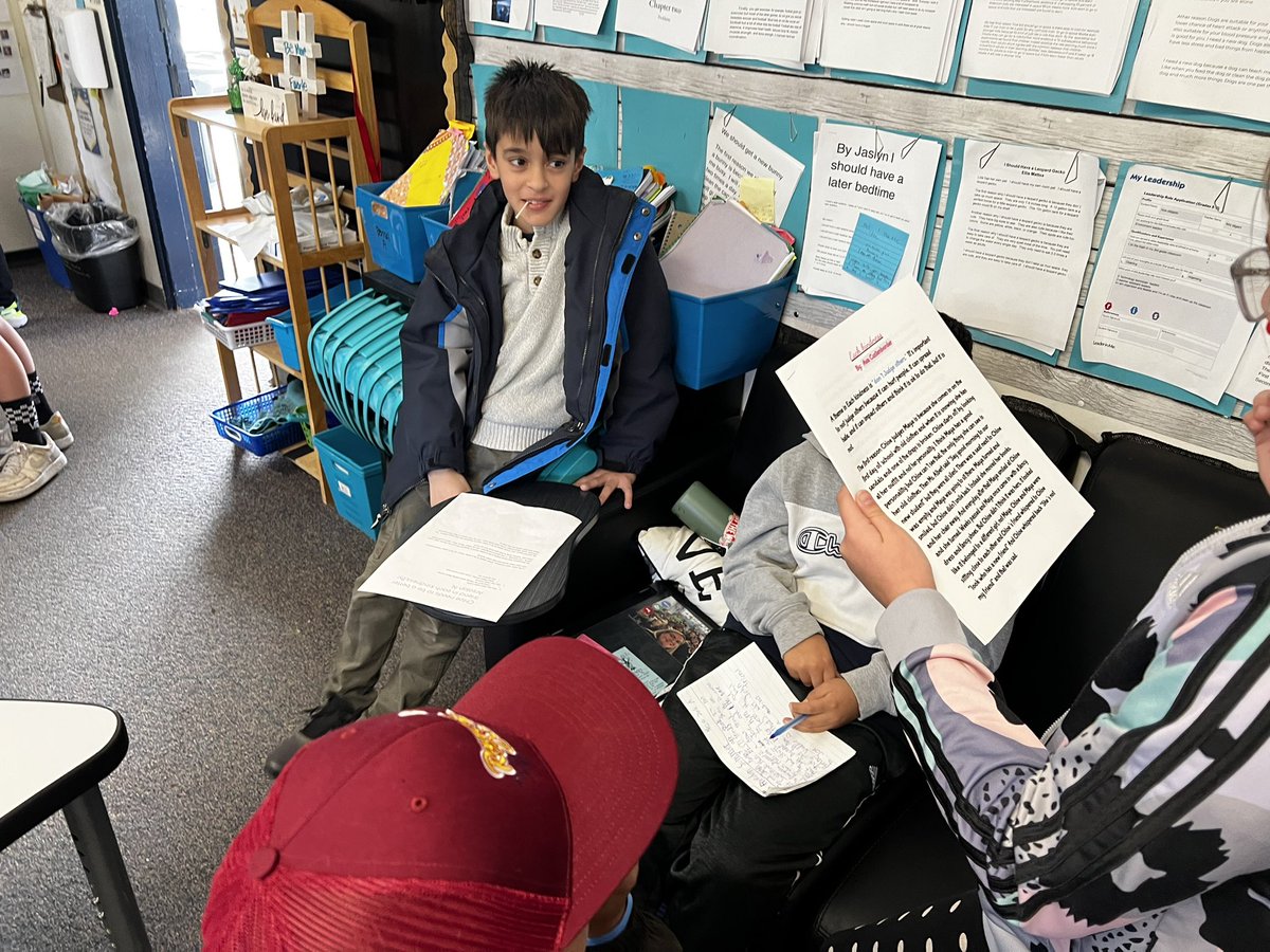 Celebrating literary essays!  Love when the reading and writing work so closely support each other!  These kids are getting ready for high school English class! <a href="/CajonValleyUSD/">CajonValleyUSD</a> <a href="/Fuerte_Falcons/">Fuerte Falcons</a> #BemoreFuerte