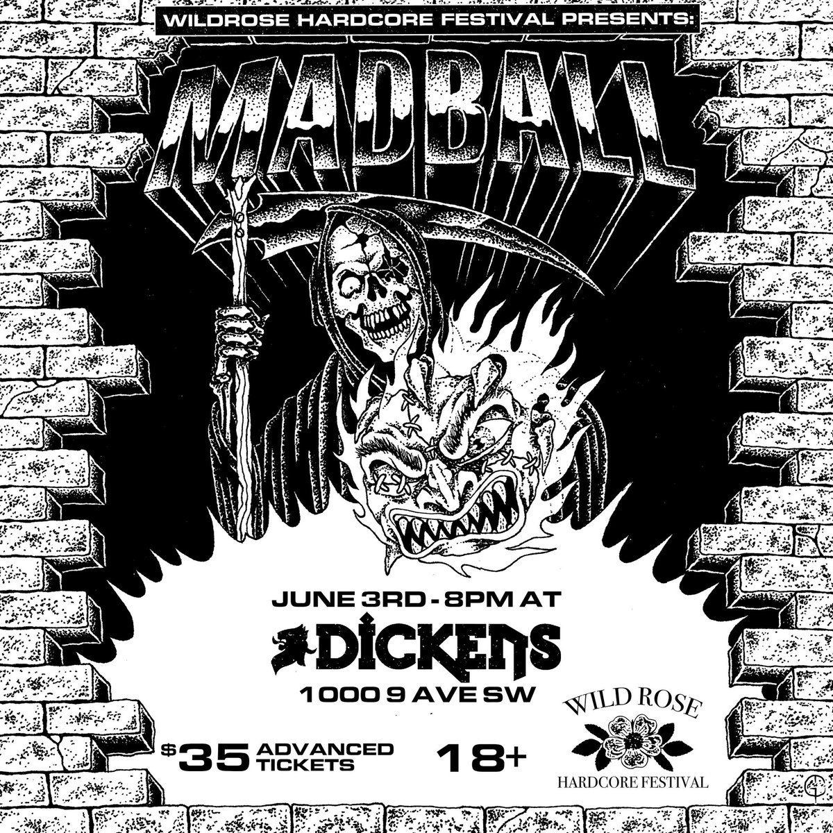 wild rose hardcore fest 🇨🇦 (@wildrosehcfest) on Twitter photo Wild rose hardcore fest presents: madball 
Calgary - June 3rd 
Edmonton - June 4th 
Full 6 band bill line ups TBA 
linktr.ee/wildrosehardco… Wild rose hardcore fest presents: madball 
Calgary - June 3rd 
Edmonton - June 4th 
Full 6 band bill line ups TBA 
linktr.ee/wildrosehardco…