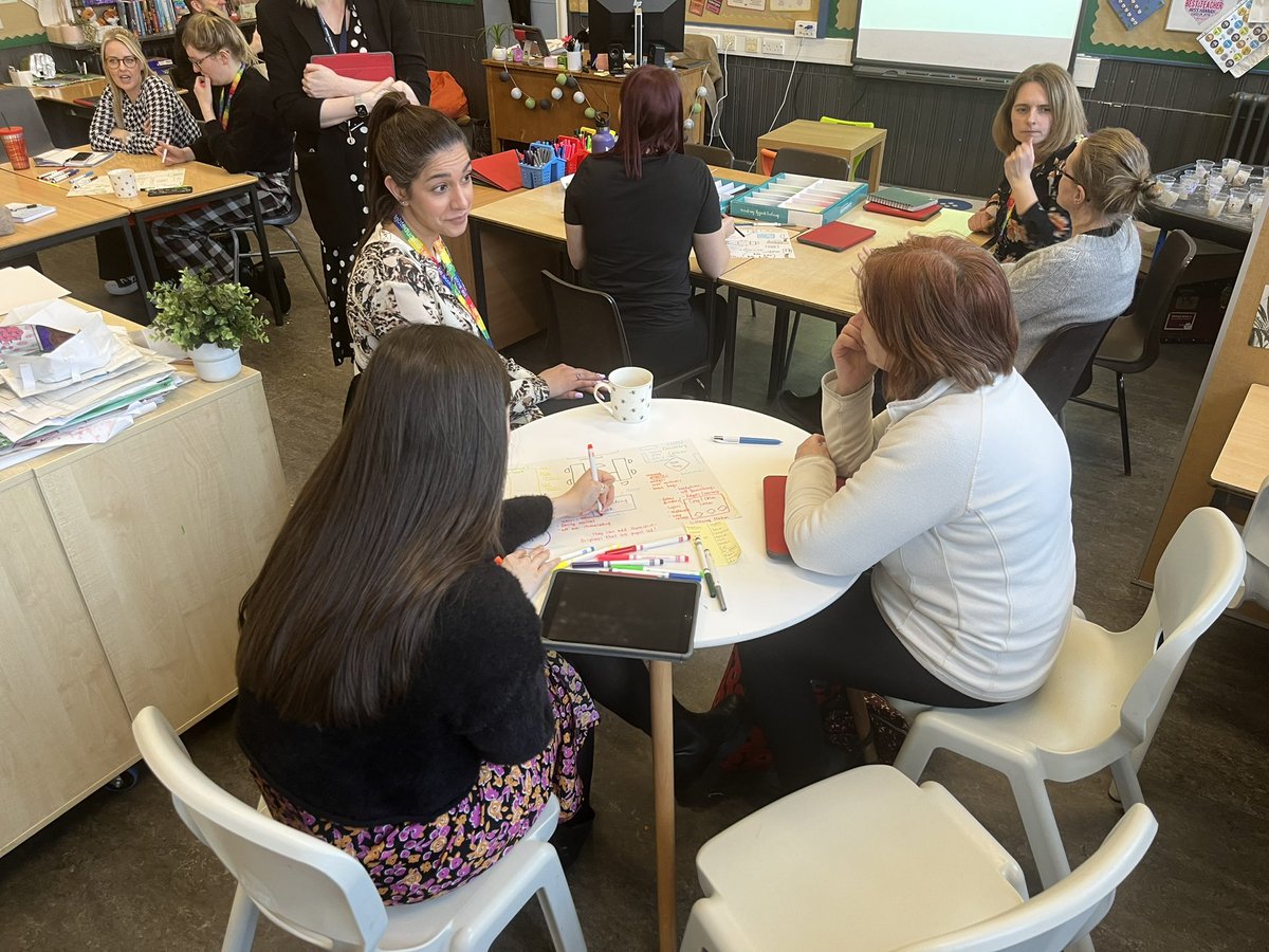 LangsidePri's tweet photo. Tonight we began our @LcfeG journey by looking at the physical environment! Staff came together to design a ‘perfect’ Inclusive Classroom! Lots of great ideas and valuable discussions - we can’t wait to get started!
#inclusion
#gettingitrightforeverychild https://t.co/pDjopYJctA