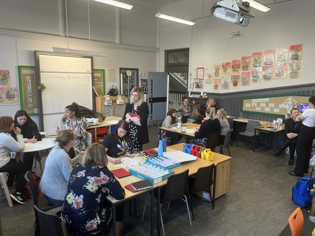 LangsidePri's tweet photo. Tonight we began our @LcfeG journey by looking at the physical environment! Staff came together to design a ‘perfect’ Inclusive Classroom! Lots of great ideas and valuable discussions - we can’t wait to get started!
#inclusion
#gettingitrightforeverychild https://t.co/pDjopYJctA