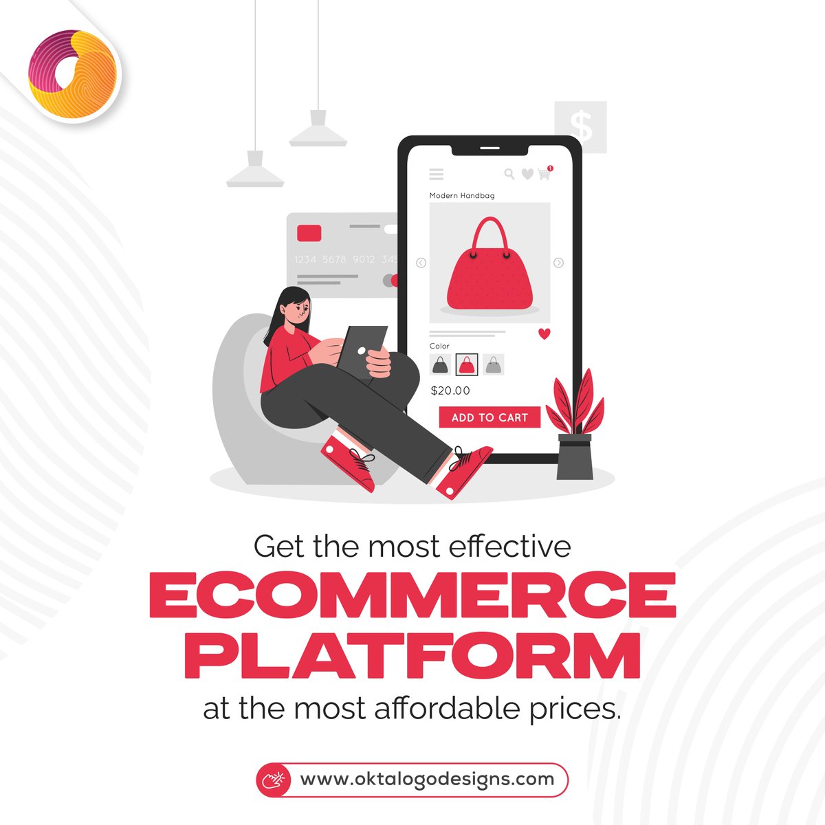oktadesign's tweet photo. Say goodbye to expensive e-commerce platforms. Say hello to our affordable, yet effective solution.
Revolutionize your online store with the most effective and cost-efficient platform.
Visit Our Website: https://t.co/NzkuFRBBlq
#eCommerce #EffectiveTech #AffordablePrices https://t.co/y3RTSnhne0