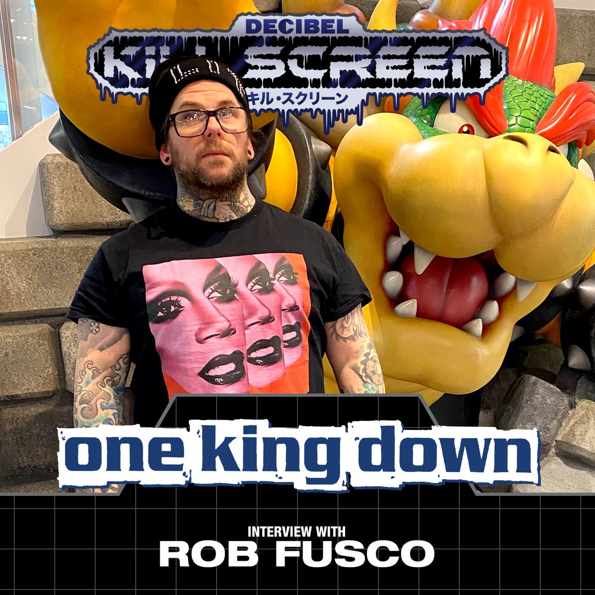 dbmagazine's tweet photo. Ahead of their short northeast run, Rob Fusco of #OneKingDown shares his long history of hitting the joysticks with Kill Screen, as well as how he’s raising the next generation of gamers. https://t.co/y1siG6yfFx https://t.co/E4sGDgqCVT