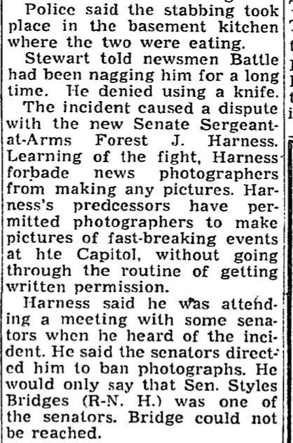JRBoh's tweet photo. Pretty sure this is @maureendowd's dad... (Washington Post, January 23, 1953) https://t.co/4l07MXTB98