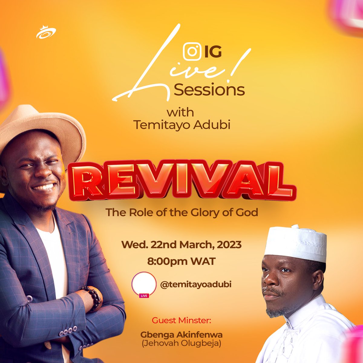 Temitayoadubi's tweet photo. Tonight by 8pm with @Phatstrings
It will be life-changing and also full of fun!🔥
#letyourgloryfall #temitayoadubi #rccg https://t.co/hWKupN1LUK