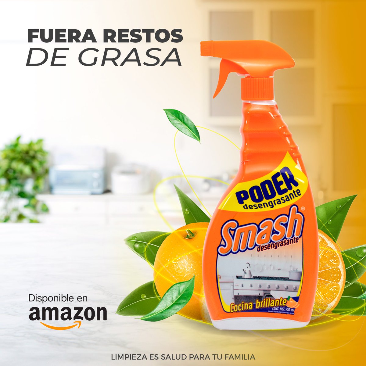 SDesengrasante's tweet photo. Olvídate de los restos de grasa y disfruta toda tu cocina limpia.
.
Disponible en Amazon:
https://t.co/plnoqFlmx3
.
#SuperSmash #Desengrasante #PoderosoSmash #Superficies #Suciedad #Grasa #AceroInoxidable #limpiadordecocina https://t.co/9DlUul1Ysa