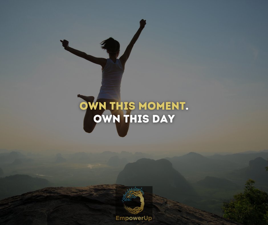 There is no such thing as #YOLO, there is only #YODO. You only die once, you live every day. So take action and own this moment. #EmpowerUp #SelfLove #SelfImprovement #selfdevelopment #selfcare