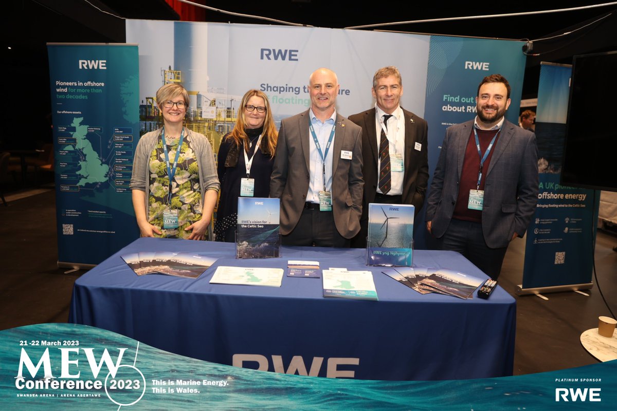 MarineCymru's tweet photo. We would like to extend a huge 𝘁𝗵𝗮𝗻𝗸 𝘆𝗼𝘂 to our Platinum Sponsor @RWE_UK  for making #MEW2023 possible! 

What a pleasure to welcome each and every one of you to Swansea Arena.

That's a wrap for this year, hope to see you next year 💙

#ThisIsMarineEnergy #ThisIsWales https://t.co/K8noQTbikQ